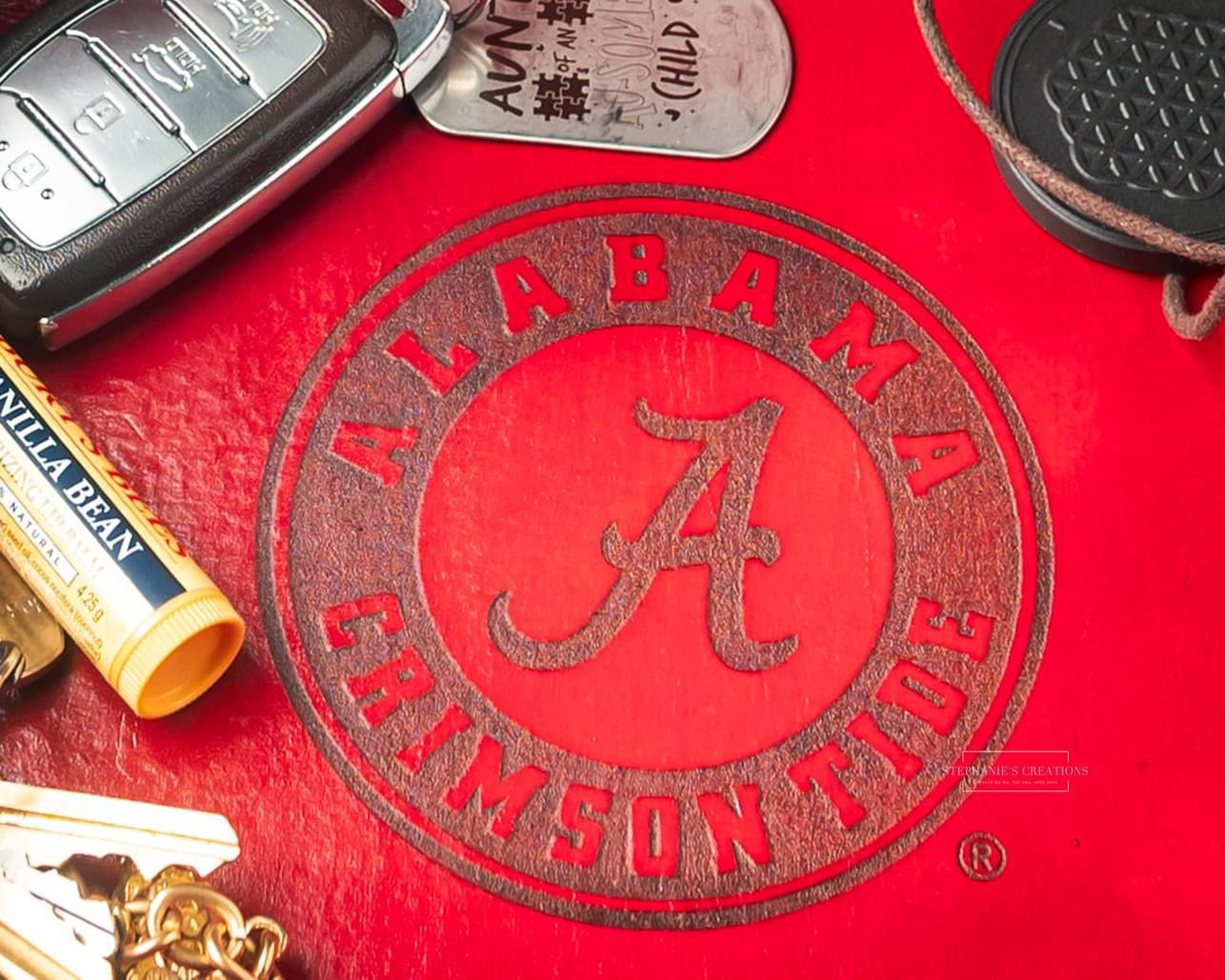 Officially licensed Alabama gift tray for home or office