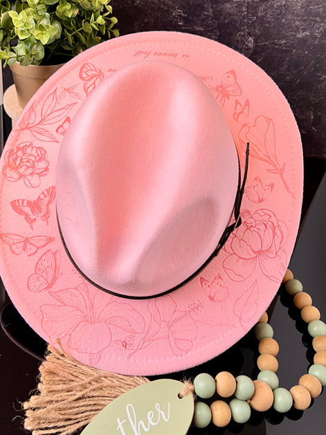 Custom fashion fedora hat for men and women