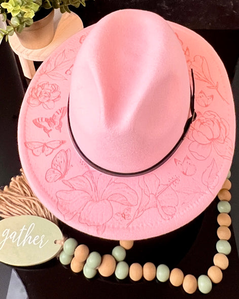 Custom fashion fedora hat for men and women
