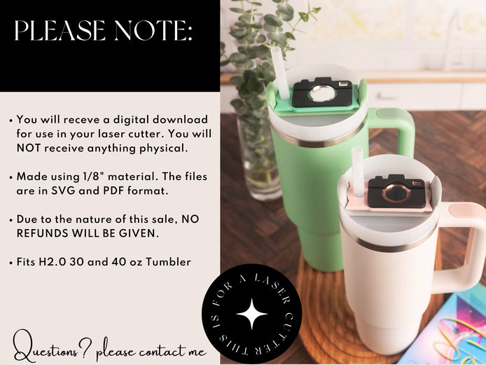 REDACTED NAME Compatible Lid Camera Tag