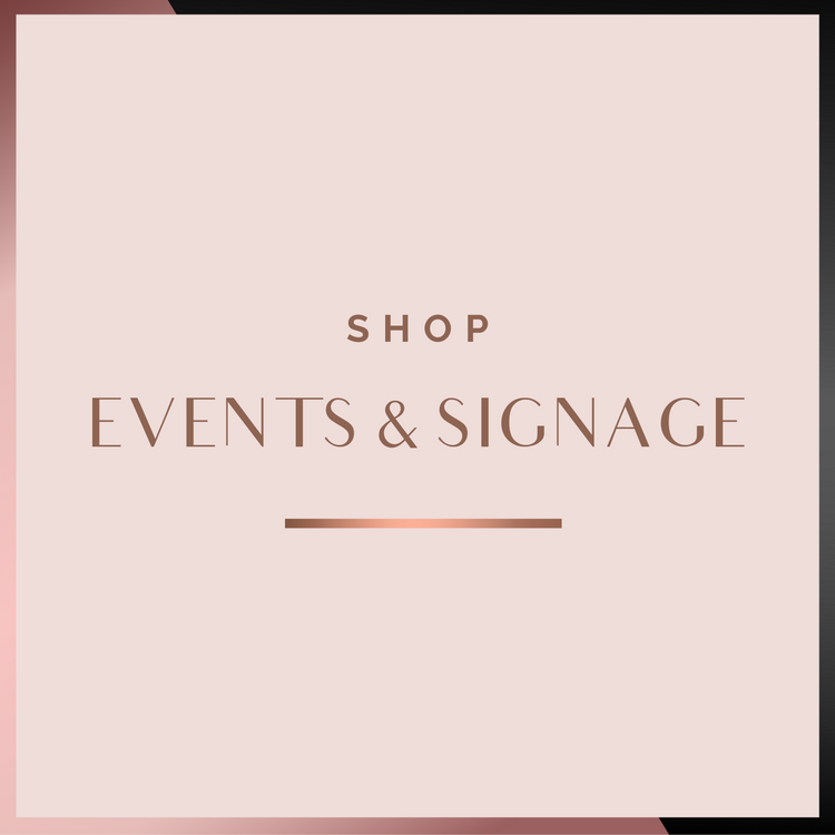 Events & Signage