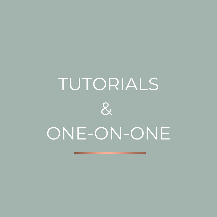 Tutorials & One-On-One