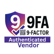 9FA 9-Factor authenticated vendor badge confirming Stephanie's Creations as a licensed DST seller