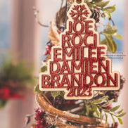 Christmas Family Tree Ornament