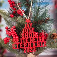 Christmas Family Tree Ornament