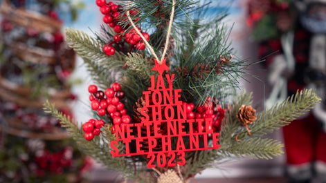 Christmas Family Tree Ornament