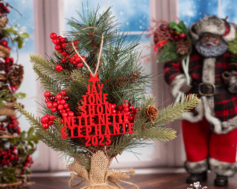 Christmas Family Tree Ornament