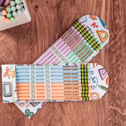 Teacher appreciation gift — engraved pencil set with holder