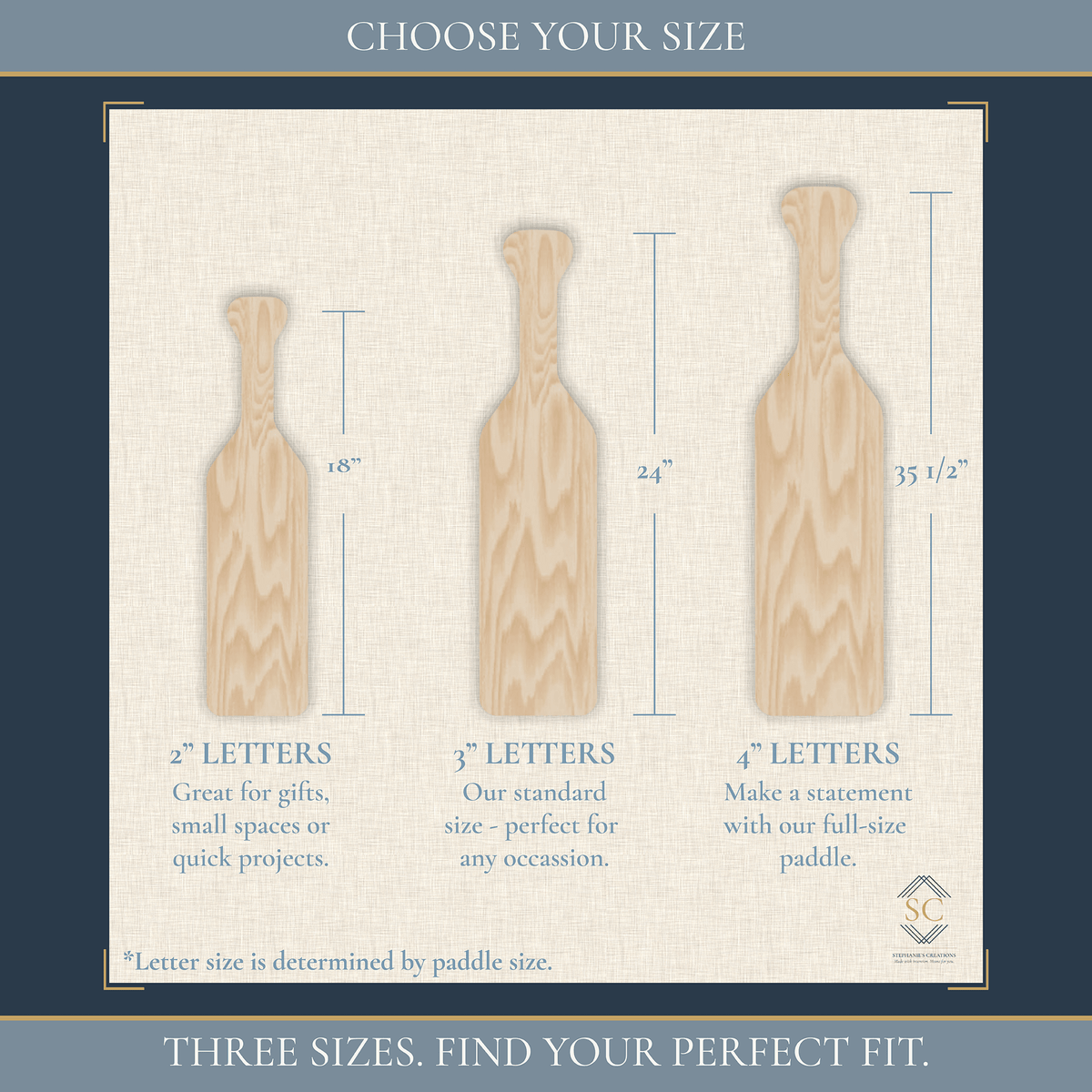 DIY Greek Paddle Kit, Birch Wood Fraternity & Sorority Paddle