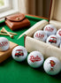 Delta Sigma Theta Golf Balls | Custom DST Greek Golf Balls | Pro V1, Supersoft, Kirkland - Stephanie's Creations