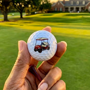 Delta Sigma Theta Golf Balls | Custom DST Greek Golf Balls | Pro V1, Supersoft, Kirkland - Stephanie's Creations