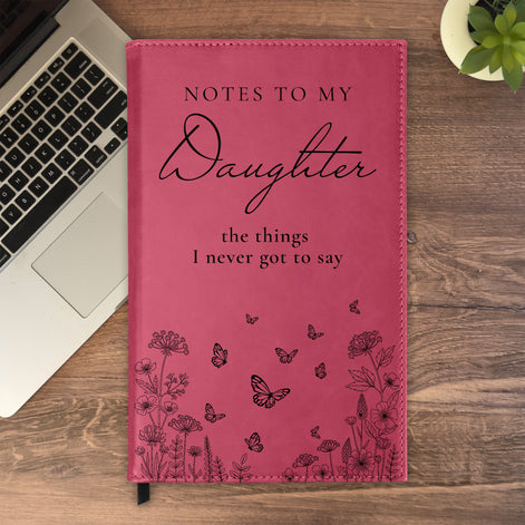 Notes to My Engraved Keepsake Journal