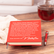 Personalized DST Career Journal, Licensed Delta Sigma Theta Gift, Professional Career Journal - Stephanie's Creations
