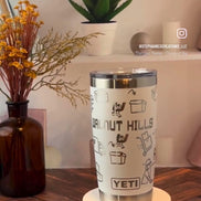 Personalized Engraved Yeti Stainless Steel Tumblers