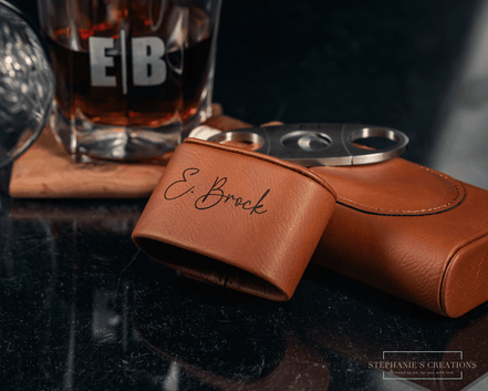 Personalized Engraved Whiskey Glass - Stephanie's Creations