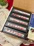 Delta Sigma Theta stylus ballpoint pen set of 5 in individual gift boxes packed for shipping