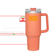 Custom Tumbler Design Template for 30 and 40 oz - Digital File Bundle