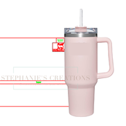 Custom Tumbler Design Template for 30 and 40 oz - Digital File Bundle