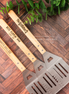 Personalized Wooden Spatula, Custom Engraved BBQ Tool, Wooden Handle Spatula,  Stainless Steel Spatula Part,  Father’s Day Gift Spatula,  BBQ Grill Master Tool,  Custom Name Spatula, Laser Engraved Wooden Handle, Rustic BBQ Accessory, Custom BBQ Gift