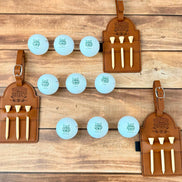 Personalized Golf Bag Tee Holder Tag - Stephanie's Creations