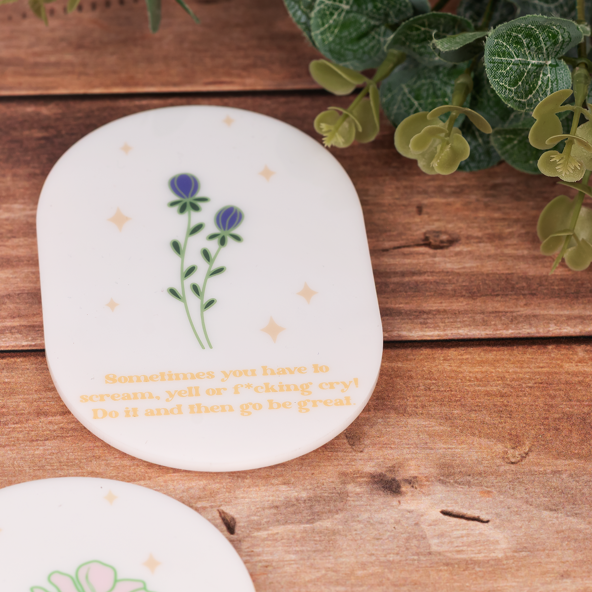 Grief Affirmation Digital File, Laser and UV Options