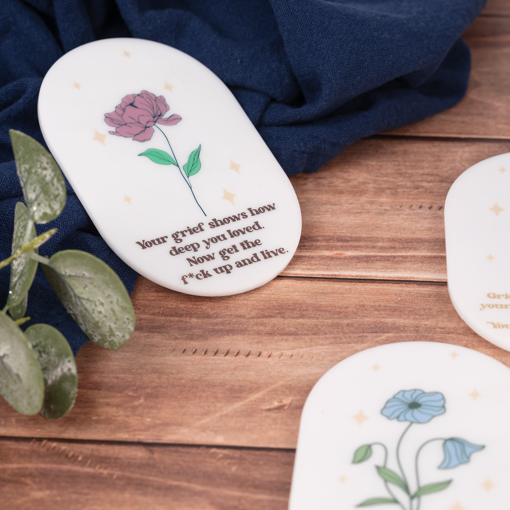 Grief Affirmation Digital File, Laser and UV Options