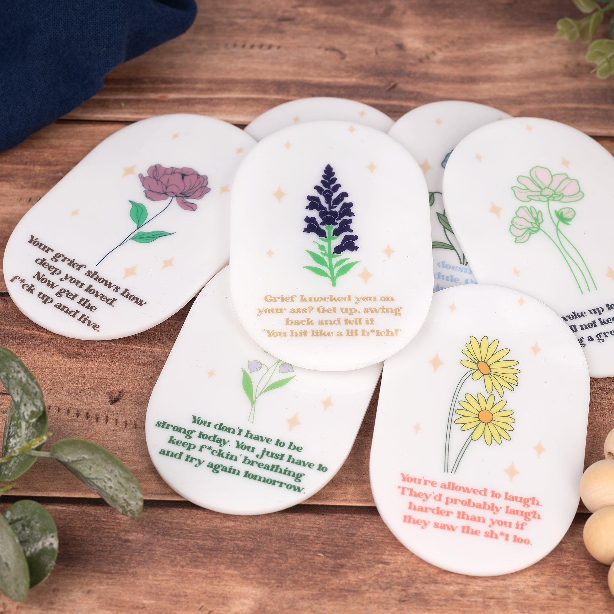 Grief Affirmation Digital File, Laser and UV Options