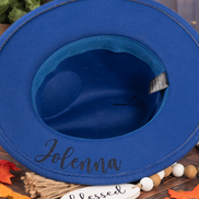 Custom fashion fedora hat for men and women