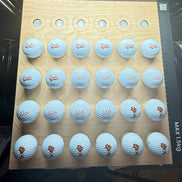 Delta Sigma Theta Golf Balls | Custom DST Greek Golf Balls | Pro V1, Supersoft, Kirkland - Stephanie's Creations