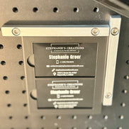 Digital 3D File - Business Card Jig for Laser Engraving