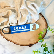 Phi Beta Sigma Bottle Opener – Silicone Grip Bar Blade, G.O.M.A.B. Fraternity Gift