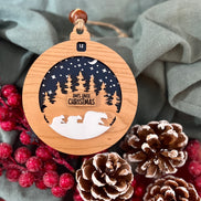 Countdown Christmas Ornament Cut File Digital