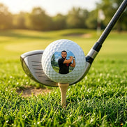 Custom UV Printed Golf Balls | Personalized Photo, Monogram or Logo | Pro V1, Supersoft, Kirkland - Stephanie's Creations