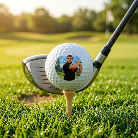 Custom UV Printed Golf Balls | Personalized Photo, Monogram or Logo | Pro V1, Supersoft, Kirkland - Stephanie's Creations