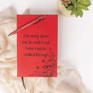 Personalized Leatherette Journal, Custom Engraved Journal, Unique Gift for Her, Journaling Gift - Stephanie's Creations