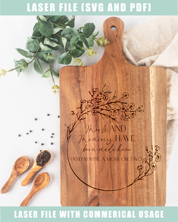 Meals and Memories Have Been Made Here (And Maybe a Mess or Two) Digital File