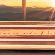 Maple, Walnut, Purple Heart and Cherry Serving Tray