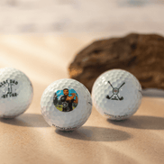 Custom UV Printed Golf Balls | Personalized Photo, Monogram or Logo | Pro V1, Supersoft, Kirkland - Stephanie's Creations
