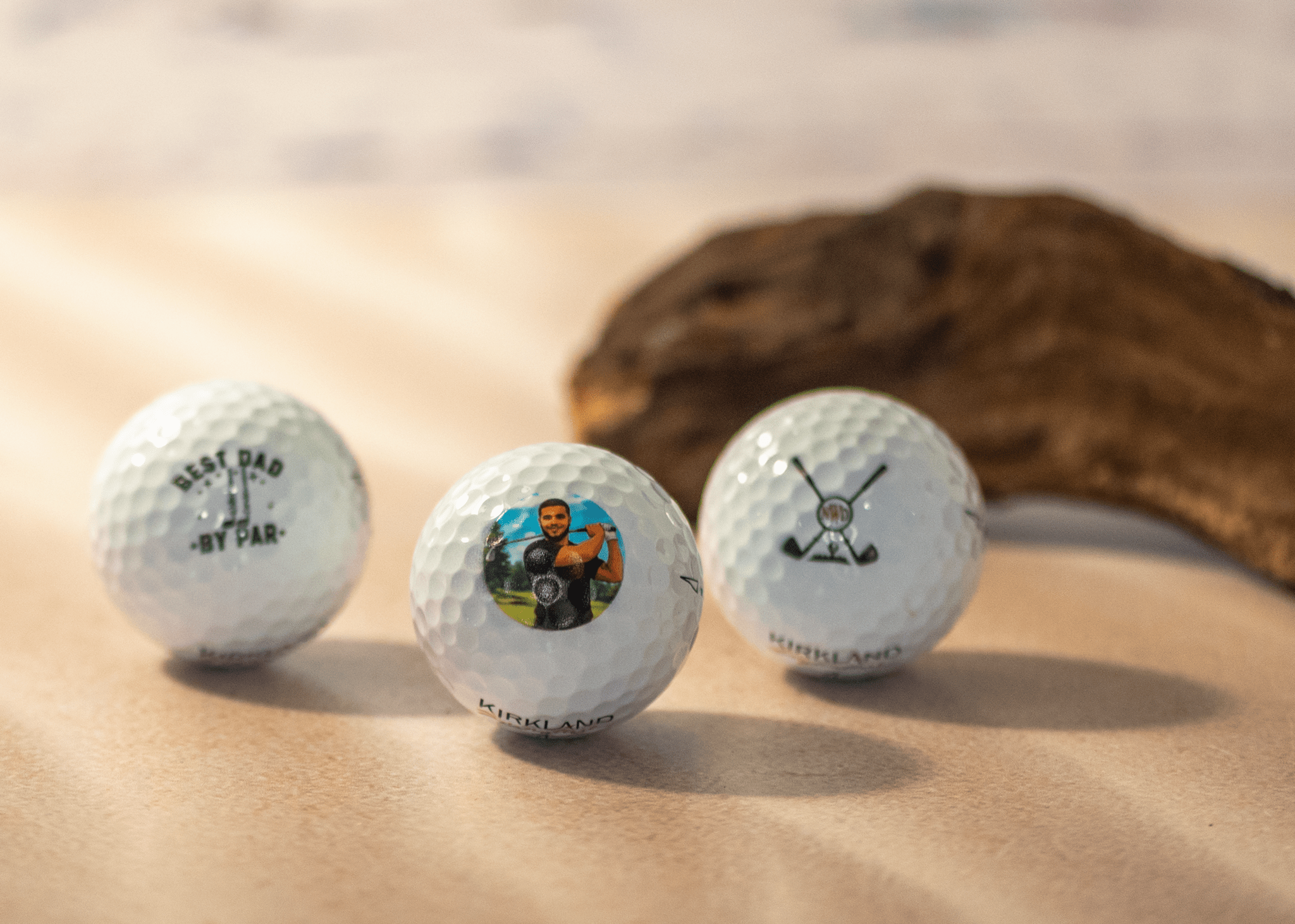 Custom UV Printed Golf Balls | Personalized Photo, Monogram or Logo | Pro V1, Supersoft, Kirkland - Stephanie's Creations