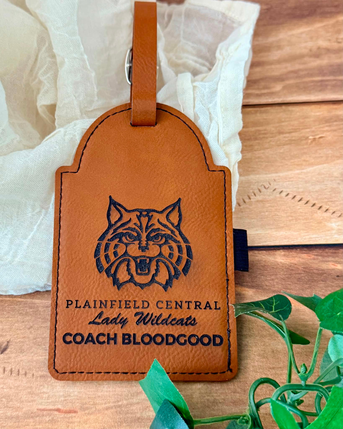 Personalized Golf Bag Tee Holder Tag - Stephanie's Creations