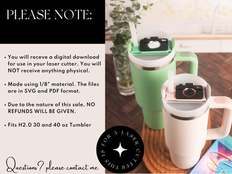 REDACTED NAME Compatible Lid Camera Tag