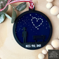 Memorial Ornament Bundle – Starry Night Heart Series (Laser Cut Files)