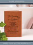 Personalized Leather Journal | Custom Laser Engraved Leatherette Journal - Stephanie's Creations