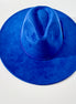 vegan suede wide brim hat blank