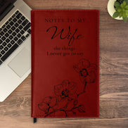 Notes to My Engraved Keepsake Journal