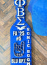 Phi Beta Sigma Wooden Paddle Sign Custom Engraved Fraternity Wall Decor Keepsake Gift