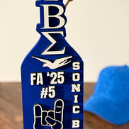 Phi Beta Sigma Wooden Paddle Sign Custom Engraved Fraternity Wall Decor Keepsake Gift