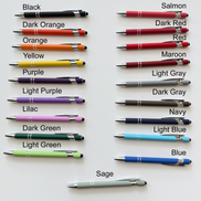 Custom Engraved Stylus Pens with Logo Branded Business Promotional Pens